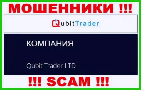 Кьюбит Трейдер Лтд - это интернет-обманщики, а руководит ими юридическое лицо Qubit Trader LTD