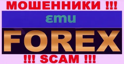 Будьте крайне осторожны, направление деятельности ЕМ-Ю Ком, Форекс - это обман !!!