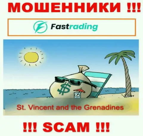 Офшорные internet-мошенники Fas Trading скрываются вот тут - St. Vincent and the Grenadines