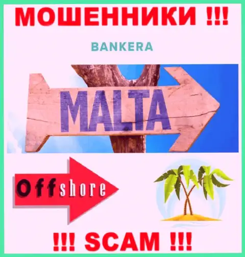 С Банкера Ком весьма опасно взаимодействовать, адрес регистрации на территории Malta