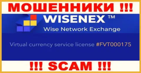 Будьте очень осторожны, зная лицензию WisenEx Com с их сайта, уберечься от противоправных действий не получится - это МОШЕННИКИ !!!