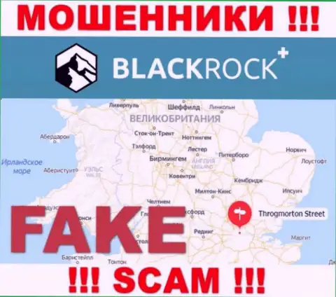 BlackRock Plus не хотят отвечать за свои незаконные комбинации, поэтому информация о юрисдикции фейковая