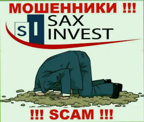 Вы не вернете финансовые средства, вложенные в организацию Sax Invest - это интернет-мошенники ! У них нет регулятора
