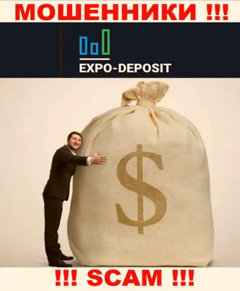 Нереально вернуть назад деньги из ДЦ Expo Depo Com, исходя из этого ни копейки дополнительно заводить не надо